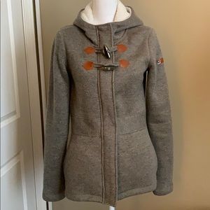 Bench Sherpa lined sweater coat size M